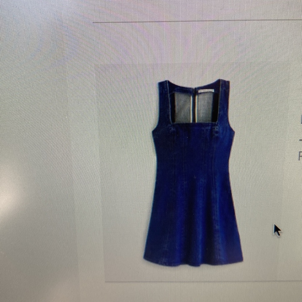 Abercrombie & Fitch Denim A Line Dress